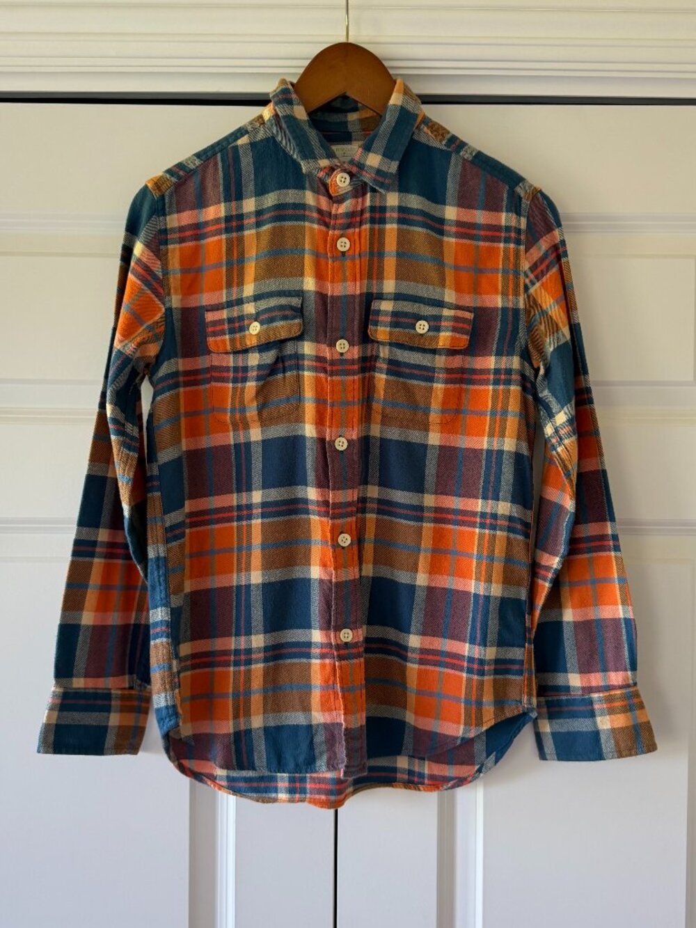 Crewcuts by J.Crew Plaid Flannel Shirt | Size 12 | 100% Cotton